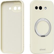 Защитный чехол ABEEL Lyra Skin Kickstand with MagSafe для Google Pixel 10a - Beige: фото 1 из 6