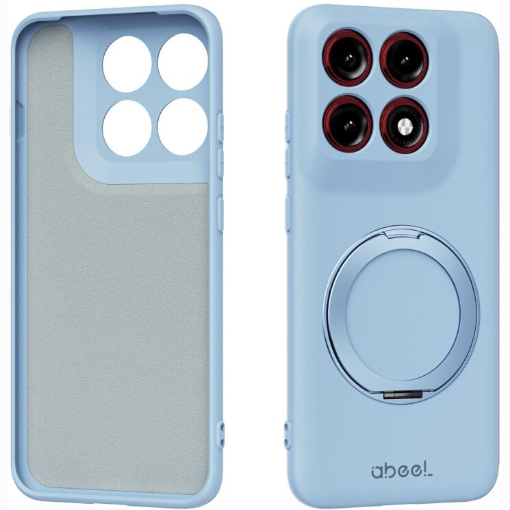 Защитный чехол ABEEL Lyra Skin Kickstand with MagSafe для Motorola Edge 70 Pro - Sky Blue: фото 1 из 8