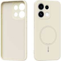 Защитный чехол ABEEL Lyra Skin with MagSafe для OPPO Reno 16 F/FS - Beige: фото 1 из 6
