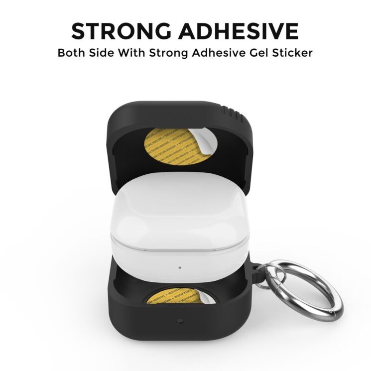 Захисний чохол AHASTYLE JY10 для Samsung Galaxy Buds Live / Buds Pro / Buds 2 / Buds 2 Pro / Buds FE - Grey: фото 6 з 7