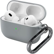 Защитный чехол ArmorStandart Hang Case для AirPods Pro 3 - Light Grey: фото 1 из 2