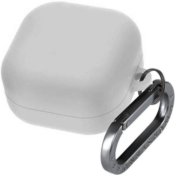 Захисний чохол ArmorStandart Hang Case для Samsung Galaxy Buds 4 / Buds 4 Pro - White: фото 1 з 2