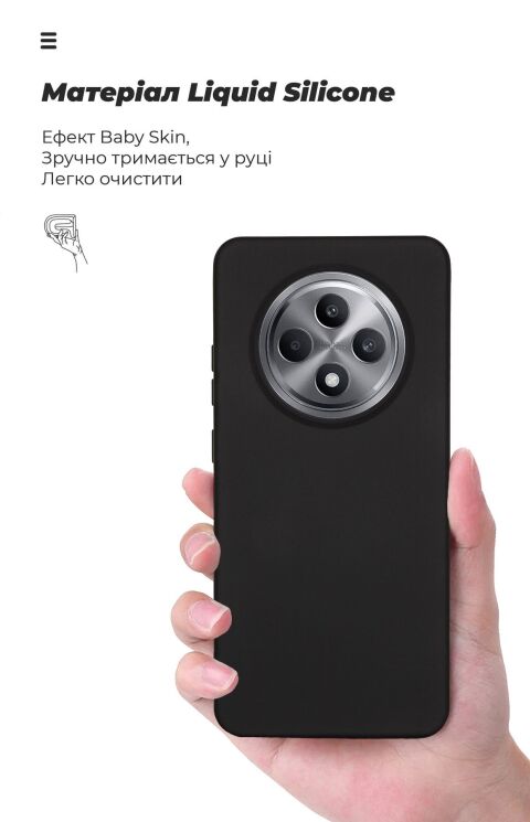 Захисний чохол ArmorStandart ICON Case для OPPO Reno 12 F/FS - Black: фото 7 з 8