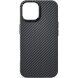 Защитный чехол ArmorStandart LikeCarbon2 MagCase для Apple iPhone 15 - Black (371534B). Фото 1 из 2