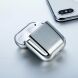 Защитный чехол BASEUS Shining Hook Case для Apple AirPods 1 / 2 - Silver (247310S). Фото 7 из 25