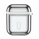 Защитный чехол BASEUS Shining Hook Case для Apple AirPods 1 / 2 - Silver (247310S). Фото 2 из 25