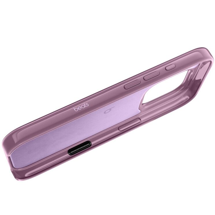 Захисний чохол Beats Case with MagSafe для iPhone 16 Pro (MCFP4) - Sunset / Purple: фото 5 з 10