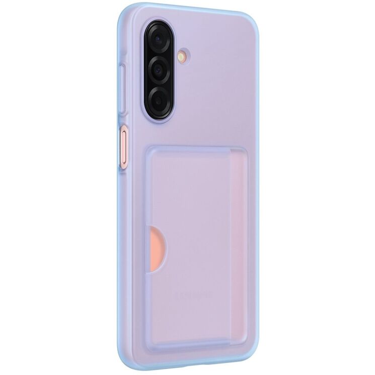 Защитный чехол Card Slot Case для Samsung Galaxy A26 (A266) EF-OA266TLEGWW - Blue: фото 2 из 5
