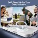 Захисний чохол CASEKOO Frost Matte Stand для iPhone 18 Pro Max / 17 Pro Max - White (423840W). Фото 5 з 11