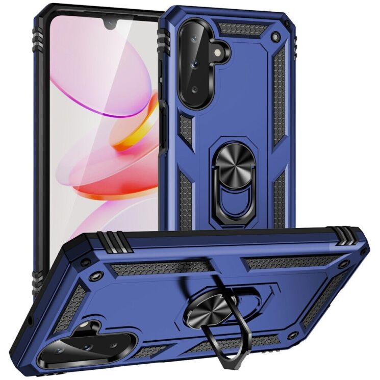 Защитный чехол Deexe Armor Case для Samsung Galaxy A26 (A266) - Blue: фото 1 из 7