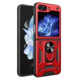 Захисний чохол Deexe Armor Case (FF) для Samsung Galaxy Flip 5 - Red (332405R)