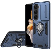 Захисний чохол Deexe Armor MagShield для Infinix Hot 60і - Blue: фото 1 з 7