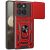 Захисний чохол Deexe Armor Shield для Motorola Edge 60 Pro - Red: фото 1 з 10