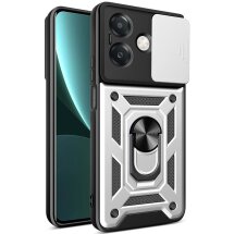 Защитный чехол Deexe Armor Shield для OPPO A3x / A3 / A40m - Silver: фото 1 из 10