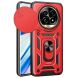 Защитный чехол Deexe Armor Shield для Realme 13 Pro / 13 Pro Plus - Red (376109R). Фото 1 из 9