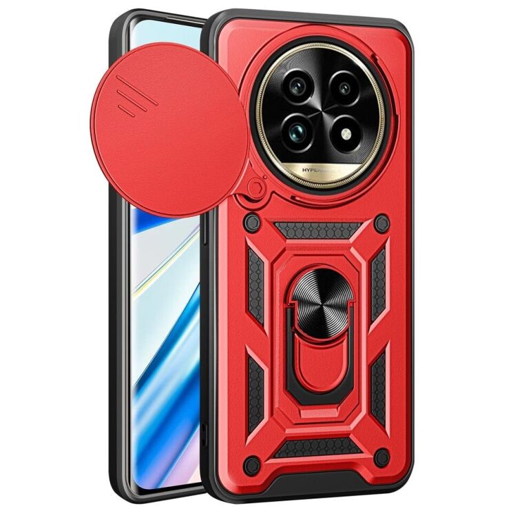 Защитный чехол Deexe Armor Shield для Realme 13 Pro / 13 Pro Plus - Red: фото 1 из 9