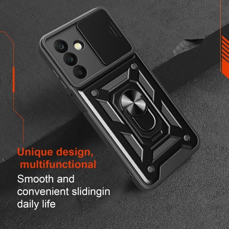 Защитный чехол Deexe Armor Shield для Samsung Galaxy A26 (A266) - Black: фото 2 из 8