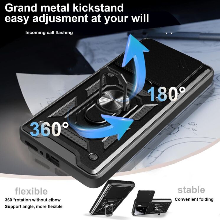 Защитный чехол Deexe Armor Shield для Xiaomi 15 - Black: фото 9 из 10