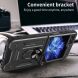 Защитный чехол Deexe Armor Shield (FF) для Samsung Galaxy Flip 6 - Black (357519B). Фото 3 из 10