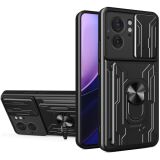 Захисний чохол Deexe Armor Slider для Motorola Edge 40 - Black (335607B)