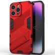 Защитный чехол Deexe Bibercas для Apple iPhone 16 Pro Max - Red (360455R)