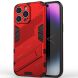 Защитный чехол Deexe Bibercas для Apple iPhone 16 Pro Max - Red (360455R). Фото 1 из 6