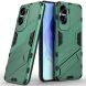 Защитный чехол Deexe Bibercas для Honor 90 Lite - Green (347318G). Фото 1 из 8