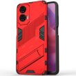 Защитный чехол Deexe Bibercas для Motorola Moto G24 - Red (347850R)