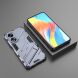 Защитный чехол Deexe Bibercas для OPPO A58 - Dark Blue (337925DB). Фото 5 из 7