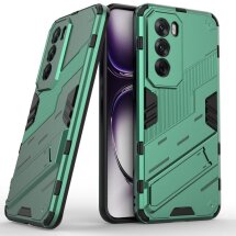 Защитный чехол Deexe Bibercas для OPPO Reno 12 - Green: фото 1 из 7