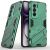 Защитный чехол Deexe Bibercas для OPPO Reno 12 - Green: фото 1 из 7