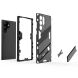 Захисний чохол Deexe Bibercas для Samsung Galaxy S22 Ultra (S908) - Black (298436B). Фото 7 з 9