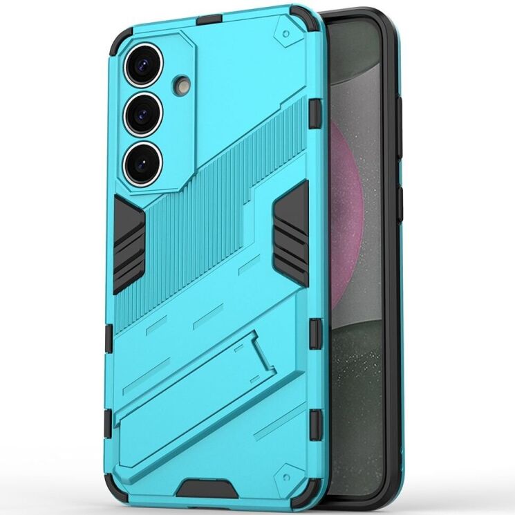 Защитный чехол Deexe Bibercas для Samsung Galaxy S25 (S931) - Baby Blue: фото 1 из 7