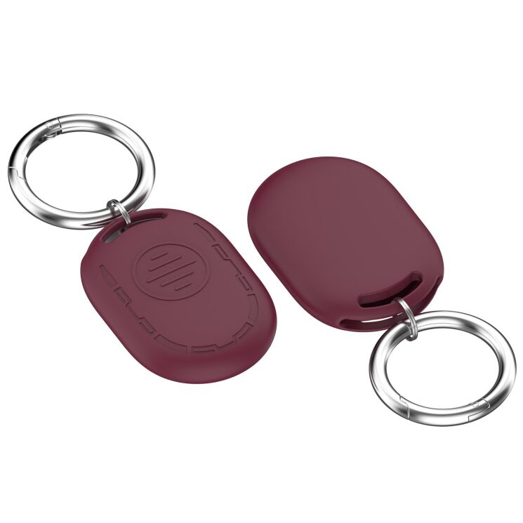 Захисний чохол Deexe Carry Case для Xiaomi Tag - Wine Red: фото 4 з 9
