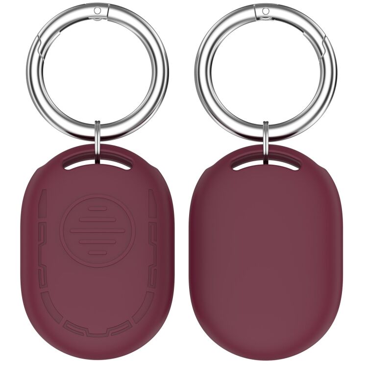 Захисний чохол Deexe Carry Case для Xiaomi Tag - Wine Red: фото 5 з 9