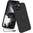 Защитный чехол Deexe Color Shell для Apple iPhone 16 Pro - Black (366288B)