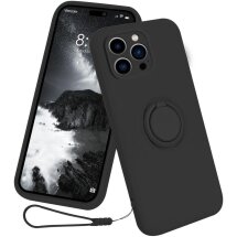 Защитный чехол Deexe Color Shell для Apple iPhone 16 Pro - Black: фото 1 из 6