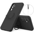 Защитный чехол Deexe Color Shell для Samsung Galaxy A24 (A245) - Black (322384B)