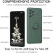 Защитный чехол Deexe Color Shell with Strap для Samsung Galaxy A73 (A736) - Black (293975B). Фото 4 из 7