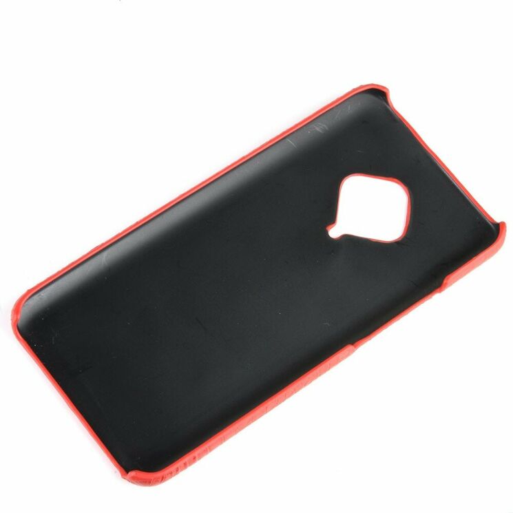 Защитный чехол Deexe Croco Style для VIVO V17 - Red: фото 6 из 6