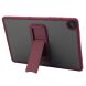 Защитный чехол Deexe Crystal Kickstand для Samsung Galaxy Tab A9 Plus (X210/216) - Wine Red (339247WR). Фото 2 из 12