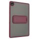 Защитный чехол Deexe Crystal Kickstand для Samsung Galaxy Tab A9 Plus (X210/216) - Wine Red (339247WR). Фото 5 из 12