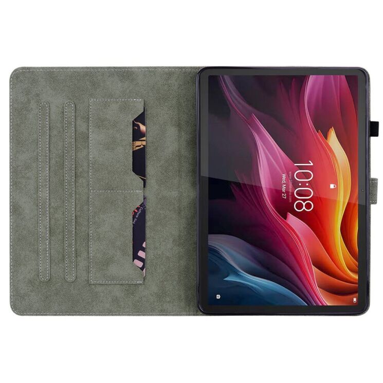 Защитный чехол Deexe Cute Tiger для Lenovo Tab K11 Plus - Red: фото 2 из 6