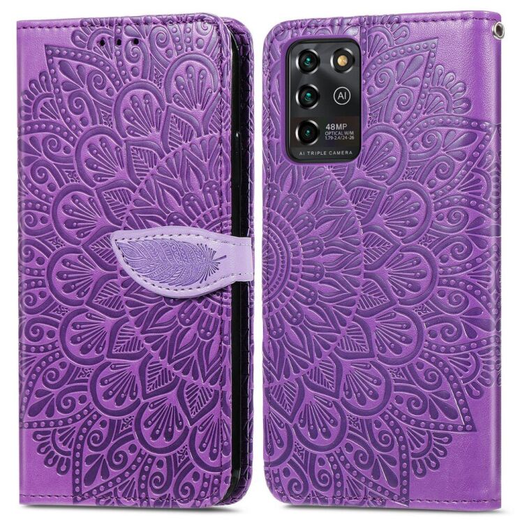 Защитный чехол Deexe Dream Wings для ZTE Blade V30 Vita - Purple: фото 1 из 9