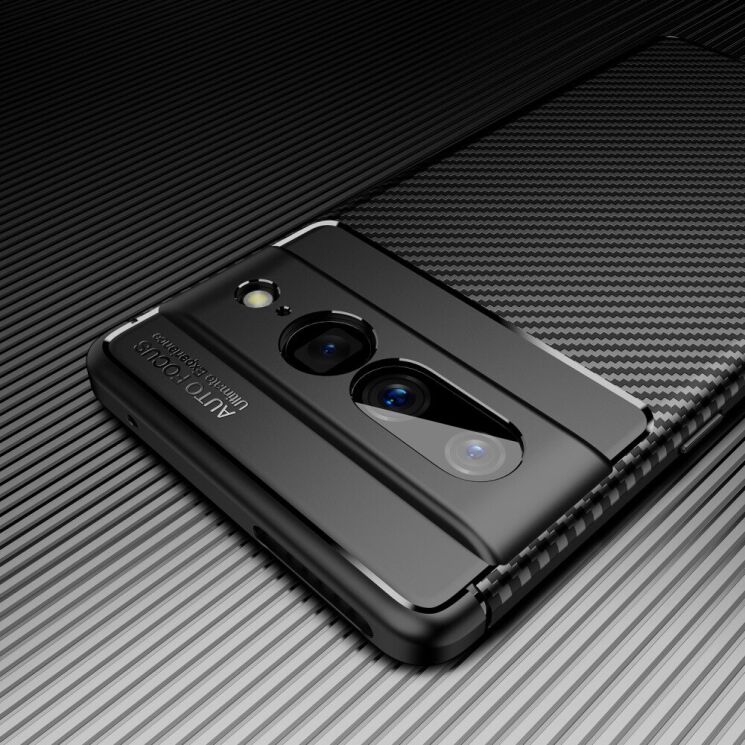 Защитный чехол Deexe Fusion для Google Pixel 7 Pro - Black: фото 7 из 10