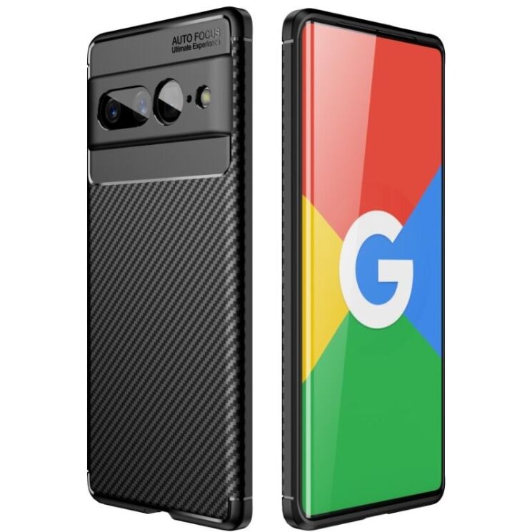 Защитный чехол Deexe Fusion для Google Pixel 7 Pro - Black: фото 1 из 10