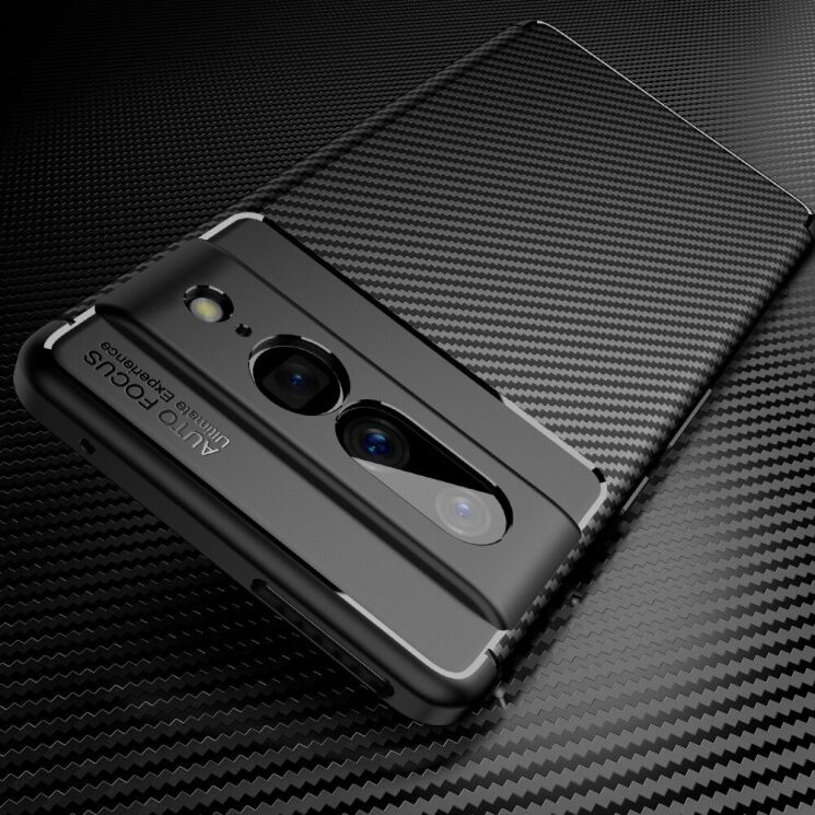 Защитный чехол Deexe Fusion для Google Pixel 7 Pro - Black: фото 2 из 10