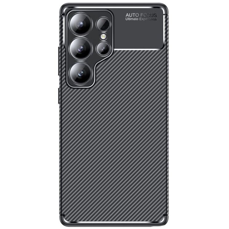 Захисний чохол Deexe Fusion для Samsung Galaxy S25 Ultra (S938) - Black: фото 1 з 10