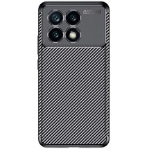 Защитный чехол Deexe Fusion для Xiaomi Poco F6 Pro - Black: фото 1 из 9