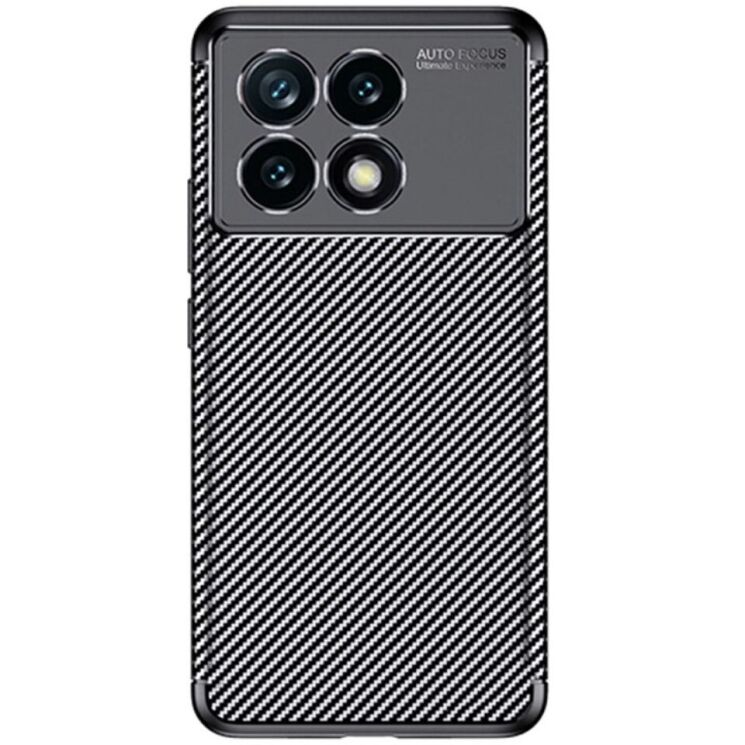 Защитный чехол Deexe Fusion для Xiaomi Poco F6 Pro - Black: фото 1 из 9